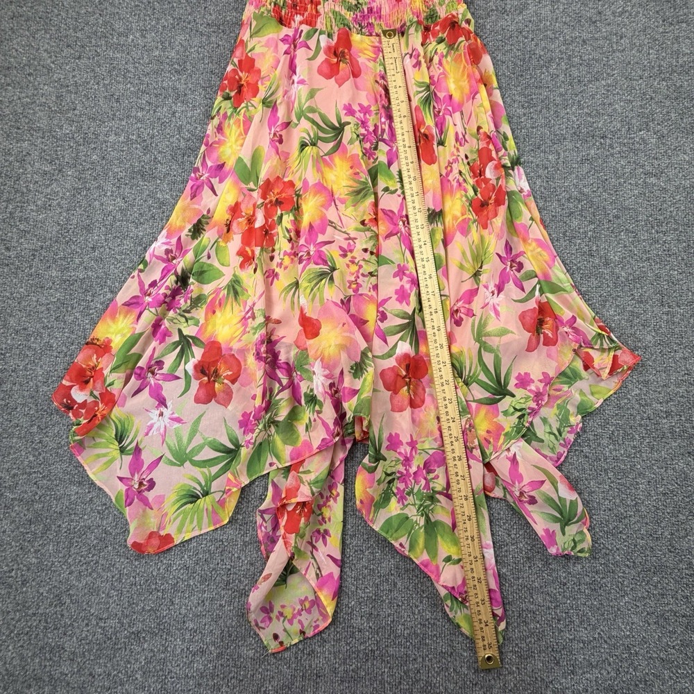 Rabbit Rabbit Rabbit Designs‎ Pink Floral Off Shoulder Dress Size 16 - Picture 5 of 11